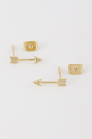 Arrow Pendant Earrings 8JAC10