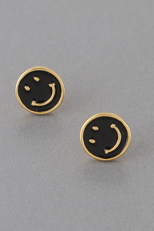 Smile Face Stud Earrings