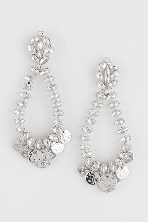 Crystal Teardrop Earrings