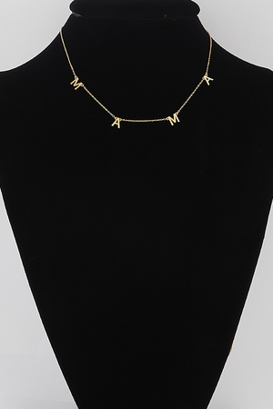 Mama Pendant Necklace