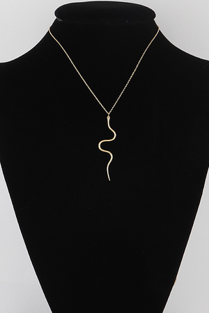 Snake Pendant Necklace