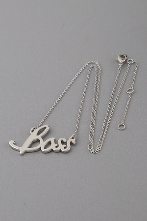 Boss  Pendant  Necklace