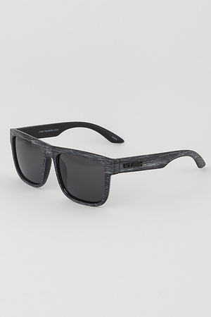 Wood Square  Sunglasses