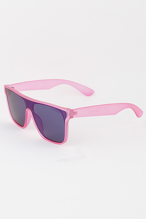 Bright Polarized Shield Sunglasses