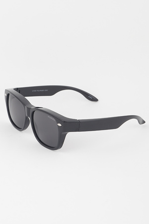 Thick Frame Polarized Sunglasses