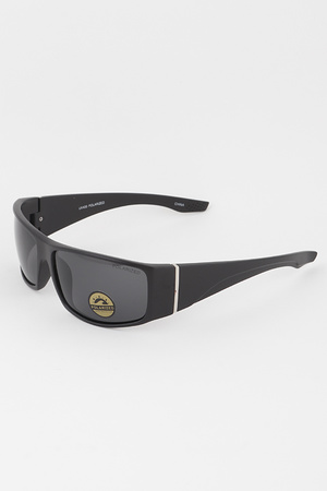 Polarized Curved Shield Sunglasses