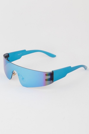 Polycarbonate Curved Shield Sunglasses