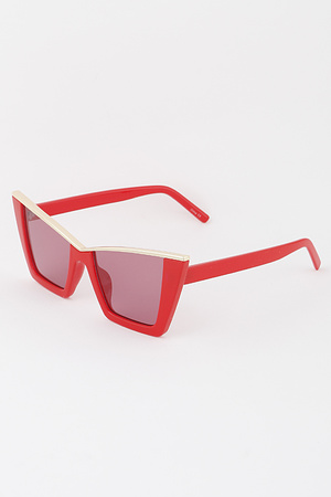 Modern Sharp Cateye Sunglasses