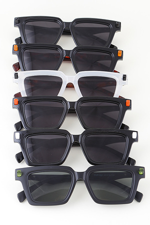 Straight Through Box Sunglasses