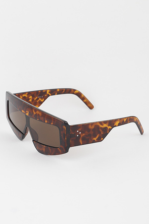 Block Bar Shield Sunglasses