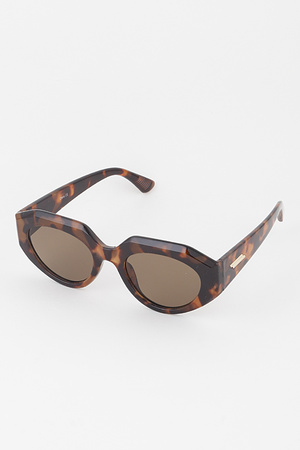 Geometric Round Sunglasses