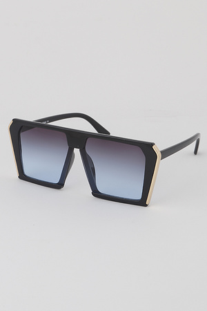 Oversized Rectangular Sunglasses