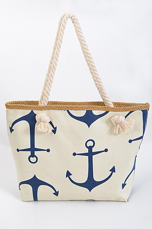 Anchor Inspired Rope Bag