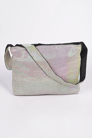 Bling Bling Metal Mesh Shoulder Bag