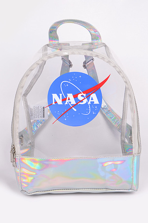 NASA Clear PVC Backpack