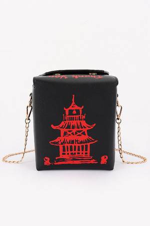 Chinese To Go Box Clutch.