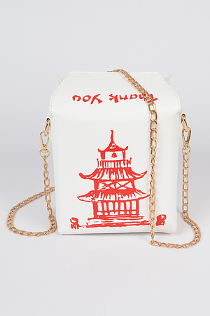 Chinese To Go Box Clutch.