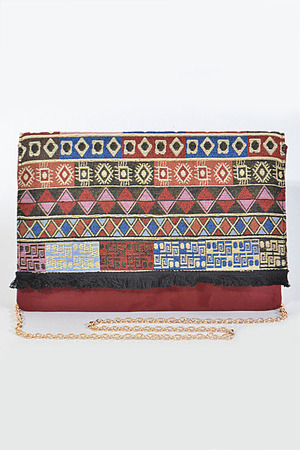 Craft Inspired Day To Day Fringed Clutch