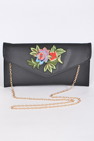 Wild Flowers Envelope Clutch