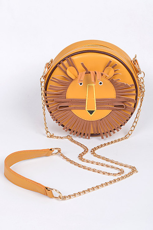 Lovely Lion Clutch