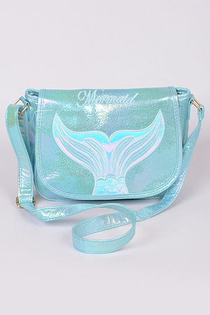 Mermaid Tail Shinny Clutch