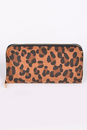 Leopard Pint Wallet