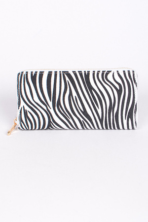 Zebra Print Wallet