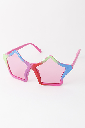 Tie Dye Star Sunglasses