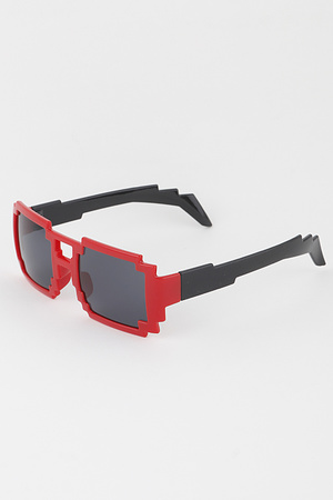 Bright Block Aviator Sunglasses