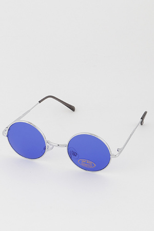 Tinted Round  Sunglasses