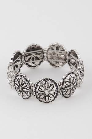 Vintage Flower Bracelet