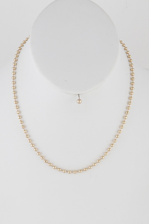 Simply Bead Necklace