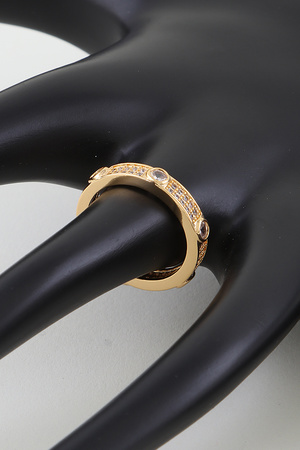 Bejeweled Crystal Wrap Ring