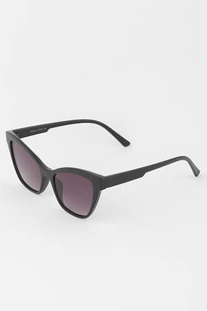 Minimal Box Cateye Sunglasses
