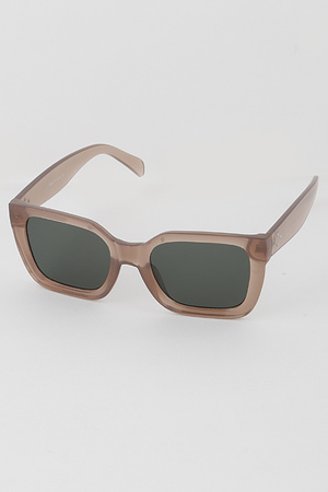 Bulk Frame Rectangular Sunglasses