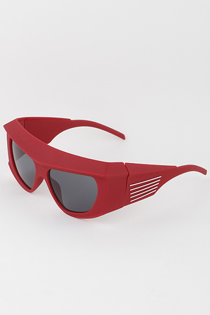 Retro Straight Brow Sunglasses