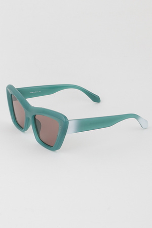 Modern Bright Cateye Sunglasses