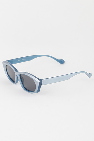 Bright Metallic Cateye Sunglasses