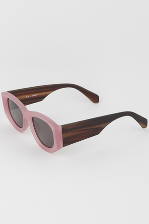Two Toned Wood Sunglasses