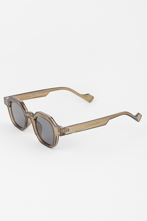 Bolted Retro Geometric Sunglasses