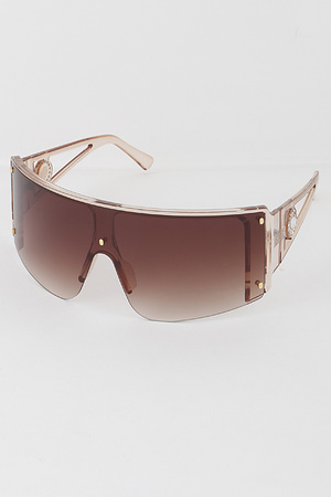 Curved Shield Sunglasses