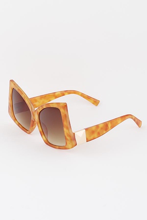 Oversized Funky Square Sunglasses
