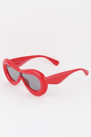 All Around Retro Shield Sunglasses