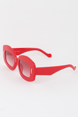 Abstract Block Square Sunglasses