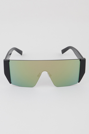 Side Frame Shield Sunglasses