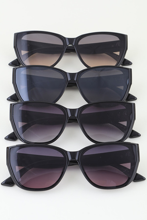 Antique Lion Emblem Cateye Sunglasses