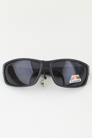 Matte Polarized Shield Sunglasses