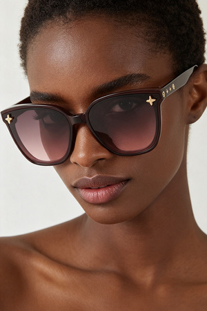 Luxury Clover Charm Sunglasses