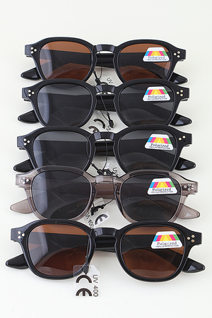 Triple Bolted Polarized Sunglasses