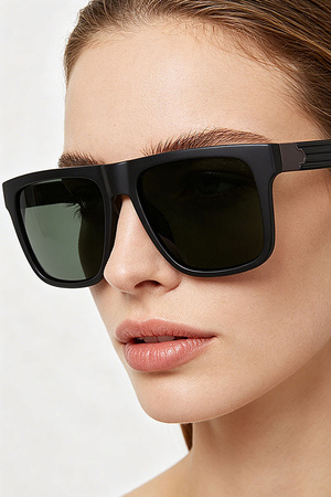 Polarized Pillar Wayfarer Sunglasses